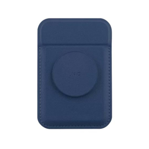 Uniq Flixa Magnetic Pop Grip Stand and Card Holder Navy Blue