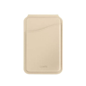 Uniq Coehl Esme Magnetic Card Holder With Mirror Cream