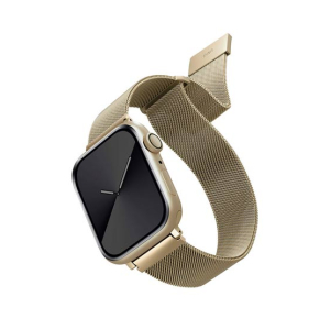 UNIQ DANTE Apple Watch Mesh Steel Strap - Caramel Gold