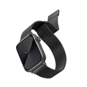 Uniq Dante Mesh Steel Strap For Apple Watch Series 1-8 Graphite