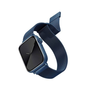 Uniq Dante Mesh Steel Strap For Apple Watch Series 1-8 Blue