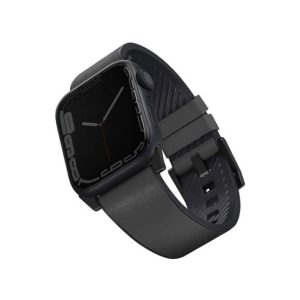 Uniq Straden Genuine Leather Strap For Apple Watch Series 1-8 Grey