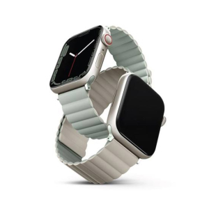 Uniq Revix Magnetic Strap For Apple Watch Series 1-8 Sage/Beige