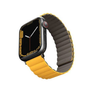 Uniq Revix Magnetic Strap For Apple Watch Series 1-8 Mustard