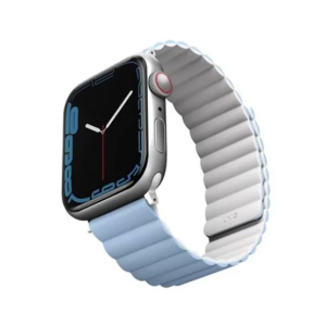 Uniq Revix Magnetic Strap For Apple Watch Series 1-8 White/Blue