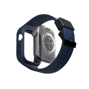 Uniq Monos Hybrid Case and Strap For Apple Watch Series 1-8 Marine Blue