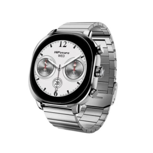 HiFuture Aix Luxury Stainless Steel Smart Watch-Silver