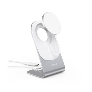 Choetech MagSafe 15W Qi Wireless Charger Silver (H046+T518)