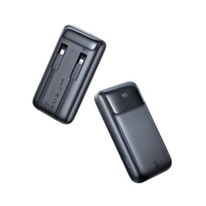 Mcdodo 33W 10,000 mAh Power Bank With Built In Cables Black (MC-0231)