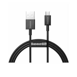 Baseus Superior Fast Charge Data Cable USB + Micro 2A 1m Black