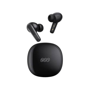 QCY TWS Bluetooth Earbuds (T13X)-Black