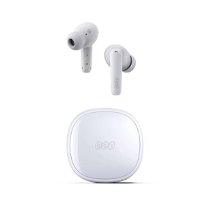 QCY TWS Bluetooth Earbuds (T13X)-White