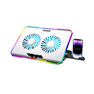 Amaze Laptop RGB Cooling Stand With Two Big Fans (A505)
