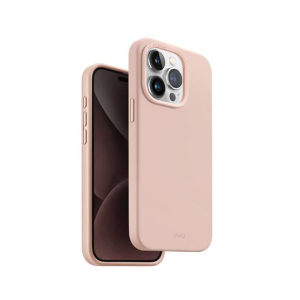 Uniq Lino Hue MagClick Magsafe Case For iPhone 15 Pro Blush Pink
