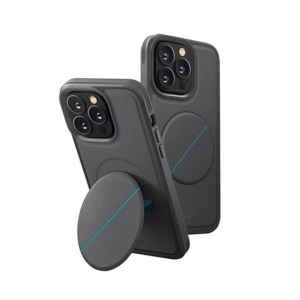 Uniq Novo Series Case For iPhone 14 Pro Charcoal Grey