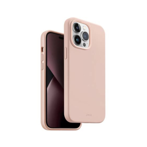 Uniq Lino Case For iPhone 14 Pro Blush Pink