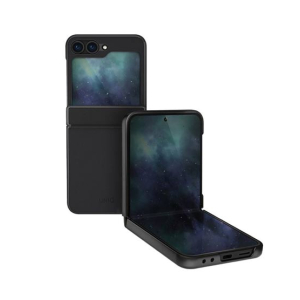 Uniq Ora Leatherette Case For Samsung Galaxy Z Flip 6 Black
