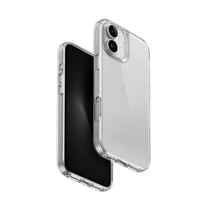 Uniq Hybrid Air Fender Case For iPhone 16 Plus - Transparent