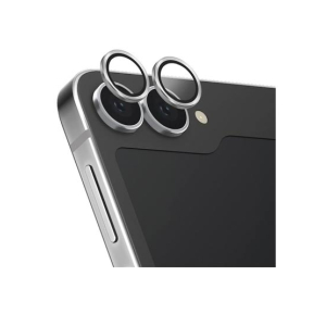 Uniq Optix Aluminium Camera Lens Protector For Samsung Galaxy Flip 6 Silver