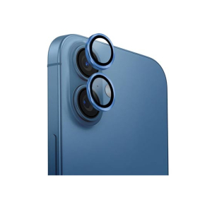 Uniq Optix Aluminium Camera Lens Protector For iPhone 16 and 16 Plus - Blue