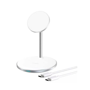 Choetech 15W Qi MagSafe Magnetic Wireless Charger Stand For iPhone and AirPods (T581-F) 