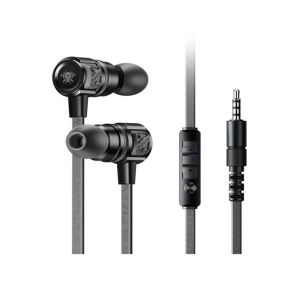 Plextone Mark IV Metal Bass Magnetic Gaming Earphones With Type C and 3.5mm Jack (G20)-Black
