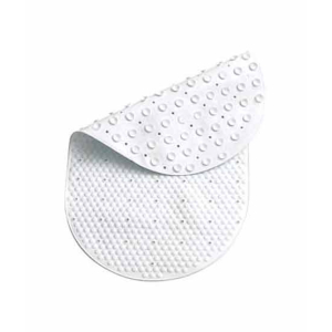 Premier Home White Round Bath Mat (1605040)