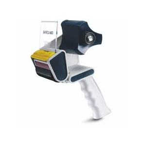 Muzamil Store 3" Hand Held Tape Dispenser - Industrial Grade (EX326)