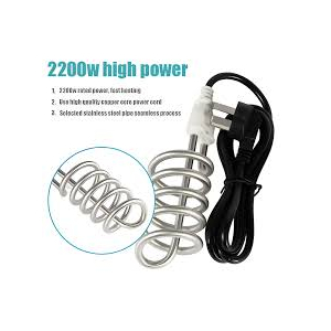 Genshirts Portable 2200W F8 Electric Water Heating Rod