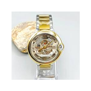 Genshirt Luxurious Cartier Skeleton Watch for Men