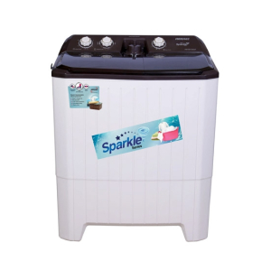 Homage Sparkle Top Load Semi Automatic Washing Machine Ivory Brown 11Kg (HW-49112)