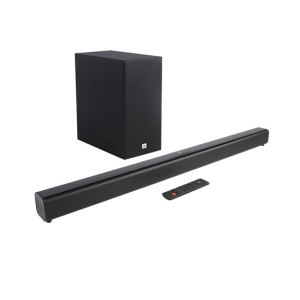 JBL Bar 2.1 Channel Soundbar with Wired Subwoofer Black (SB160)