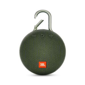 JBL Clip 3 Waterproof Portable Bluetooth Speaker Forest Green