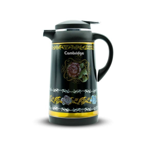 Cambridge Hot & Cold Thermos Jug 1Ltr Black/Golden (VF1001-MS)