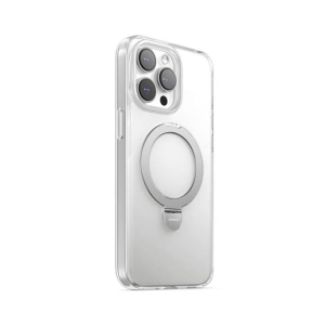Joyroom Matte Skin Touch Kickstand Clear Case For iPhone 15 Pro Max (JR-BP004)
