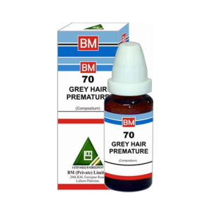 BM Homoeopathy Grey Hair Premature Drops - Pack Of 2