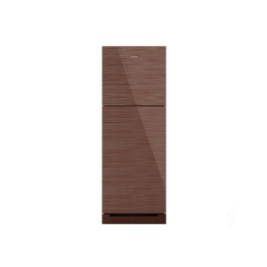 Kenwood Glass Door Freezer-on-Top Refrigerator 11 Cu Ft Brown (KRF-280 GD)