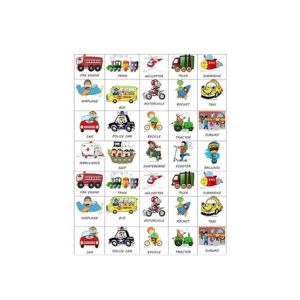 Kharedloustad A4 Size Learning Wall Sticker (0139)