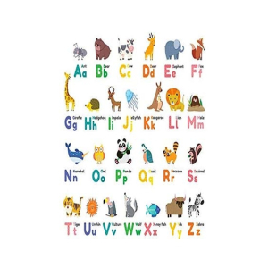 Kharedloustad A4 Size Learning Wall Sticker (0140)