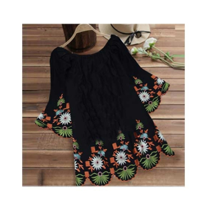 Khareed Express Stitched Kurti For Women Black (0032)