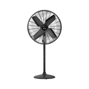 Khurshid Fans Supreme AC-DC 24" Pedestal Fan Black