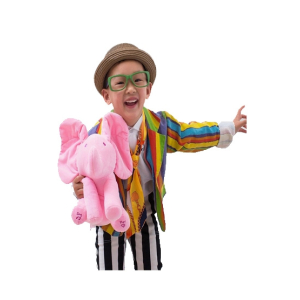 Kinder Kollection Play Music Elephant Toy - Pink