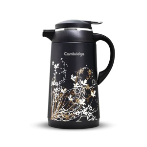 Cambridge Hot & Cold Thermos Jug 1Ltr Black (VF1001-MS)