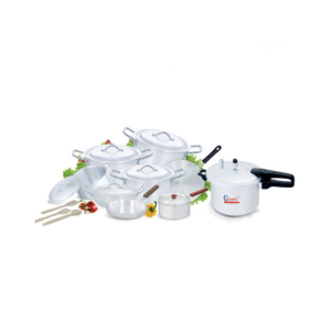 Klassic Metal Finish Cookware Gift Set - 19 Pieces