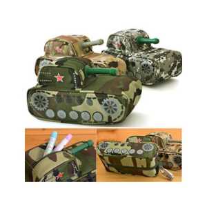 Kharedloustad Creative Tank Shaped Pencil Box