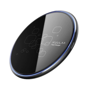 Kuulaa 15W Qi Wireless Fast Charger Black