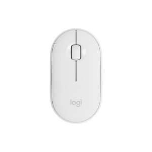 Logitech M350 Pebble Wireless Mouse White (910-005600)