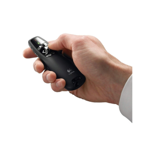 Logitech R400 Laser Pointer Presenter Black (910-001361)