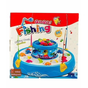 M Toys 2 Rotary Ponds Aquarium Fishing Game For Kids