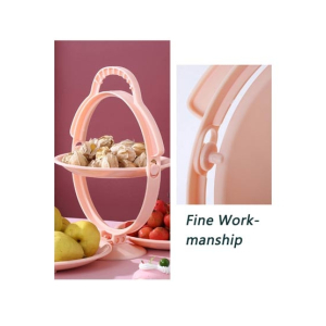 M.Mart 3 Layer Portable Snacks Dried Fruit Plate